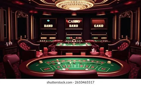 豪华赌场大厅全景